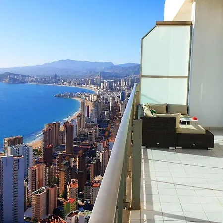 Apartament 42nd Floor - Penthouse Vip With Private Terrace And Sea Views Benidorm
