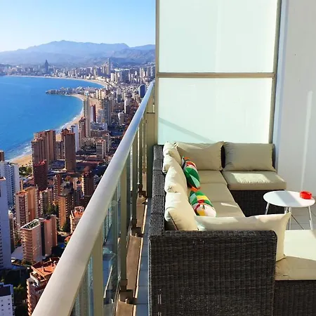 Apartamento 42nd Floor - Penthouse Vip With Private Terrace And Sea Views Benidorm