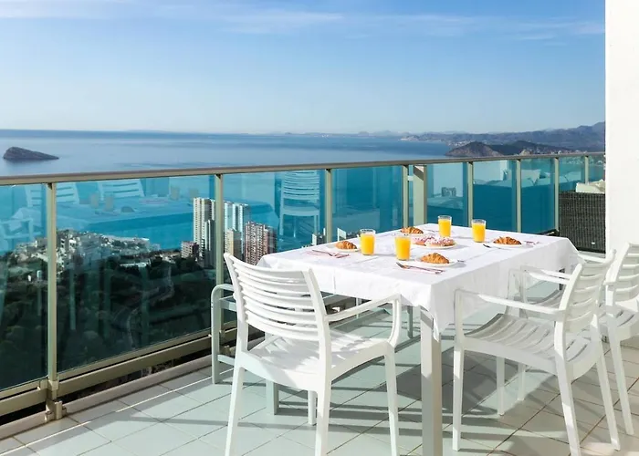 Appartamento 42nd Floor - Penthouse Vip With Private Terrace And Sea Views Benidorm