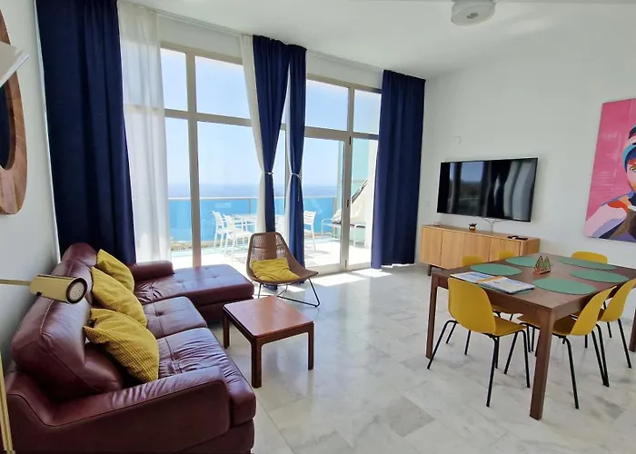 Appartamento 42nd Floor - Penthouse Vip With Private Terrace And Sea Views Benidorm