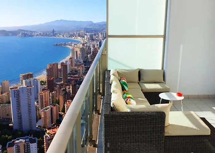 Appartamento 42nd Floor - Penthouse Vip With Private Terrace And Sea Views Benidorm
